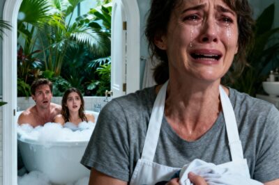 My husband was secretly bathing “together” with our housemaid in the bathtub. I gathered all their clothes, locked the door, and invited the relatives to “enjoy the surprise feast.” The screams that followed were deafening…