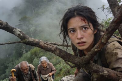 A millionaire’s daughter fell down the mountainside… and when no one dared to go down, two poor old people silently climbed up.