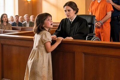 Poor girl tells paralyzed judge: “Free my dad and I’ll heal you” — They laughed, until she touched her legs