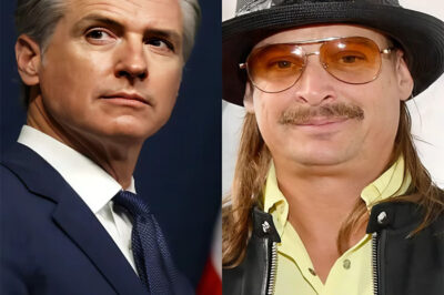 BREAKING: GAVIN NEWSOM ERUPTS AFTER KID ROCK UNSEALS HIS 1970 WHARTON IQ APTITUDE TEST LIVE ON TV — “GENIUS?” THINK AGAIN
