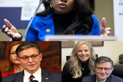 A tense hearing erupts when Crockett reveals a concealed LLC tied to Johnson’s wife and declares he fled to avoid his own receipts, prompting audible gasps…