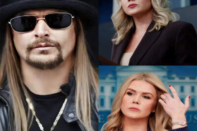 Kid Rock f.i.r.e.d back live on air at Karoline Leavitt’s “trash guy” insult and declared this was her final chance