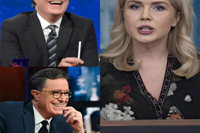 “Say One More Word”: The K. Leavitt – S. Colbert Senate Clash That Never Happened — and Why It Felt So Real.