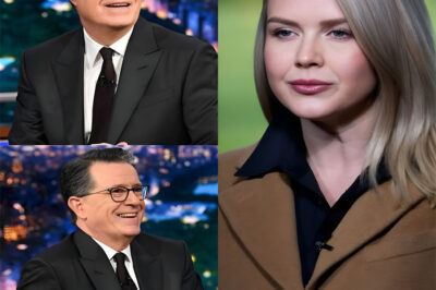 It started as a routine panel moment. Karoline Leavitt finished a sharp jab about “washed-up comedians lecturing America.” Cameras panned. Smiles faded