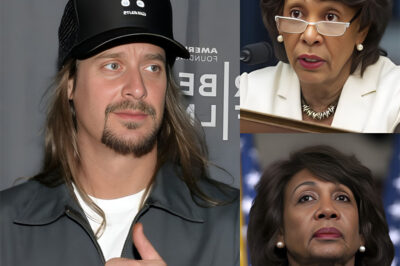 Maxine Waters insults Kid Rock: “Sit down, little boy” — but his reaction shocked the entire country. Maxine Waters delivered the insult with a cold, piercing gaze that silenced the entire room. Kid Rock didn’t react