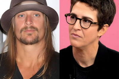 “YOU NEED TO BE SILENT!” — Rachel Maddow’s tweet backfires after Kid Rock reads it live on television