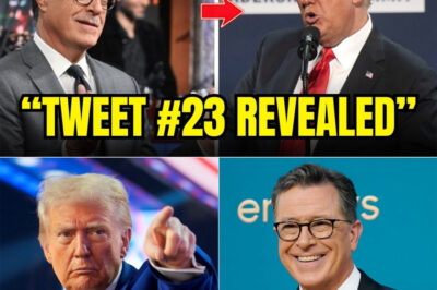 BREAKING: T̄R̄UMP GOES NUCLEAR After Posting 47 UNHINGED Tweets About STEPHEN COLBERT — #23 WAS SO INSANE IT LEFT EVEN HIS SUPPORTERS STUNNED