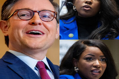 LIVE TELEVISION SHOCKWAVE: Jasmine Crockett Confronts Mike Johnson in a Moment That Stopped the Room