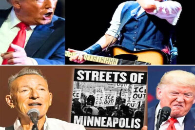 “T,R,U,MP WHITE HOUSE BLASTS BRUCE SPRINGSTEEN’S ‘STREETS OF MINNEAPOLIS’ AS ‘RANDOM’ AND ‘IRRELEVANT’ — PROTEST ANTHEM IGNITES UNSTOPPABLE POLITICAL EXPLOSION, SPARKING CULTURE WAR AND NATIONWIDE OUTRAGE OVER ICE RAIDS AND DEADLY FEDERAL FORCE!”!