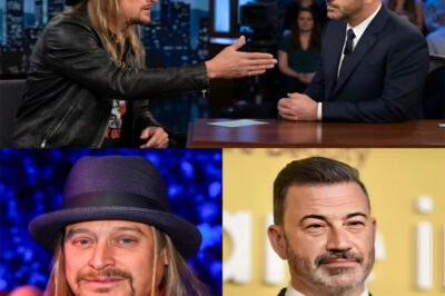 When Late-Night Masks Crack: The Kid Rock vs. Jimmy Kimmel Moment That Reignited America’s Culture War