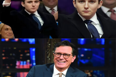 Barron T.r.u.m.p Melts Down After Colbert Exposes REAL IQ Score — The Studio Cannot Believe What They Heard…