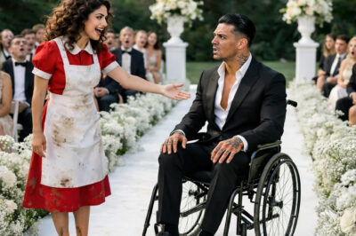 The paraplegic mob boss was left at his own wedding — and the humble employee said, “Shall we dance?”