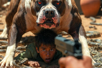 I POINT MY GUN AT THE HEAD OF THE DOG THAT WAS ON MY SON… AND IN THAT SECOND I DISCOVERED THE MONSTER THAT I REALLY WAS.