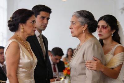 The mother-in-law looked down on the bride’s mother for her humble life. She couldn’t imagine the pain that woman carried in silence. When she spoke, the entire room lowered their heads.