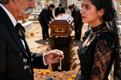 “The gravedigger handed me a key and said, ‘Your mother paid me to bury an empty coffin.’ At that moment I knew my family wasn’t mourning… they were celebrating.”