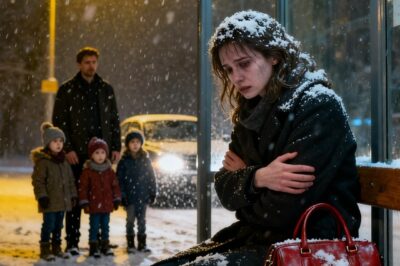 Her husband threw her out into the snow for “not being fit to be a woman.”