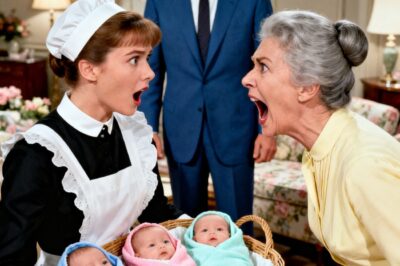 The millionaire widower pretended to leave, only to hide and watch his girlfriend with their triplets… until the truth came out.