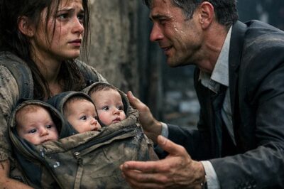 POOR GIRL FINDS ABANDONED TRIPLETS… AND DOESN’T KNOW THEY ARE THE LOST CHILDREN OF A MILLIONAIRE