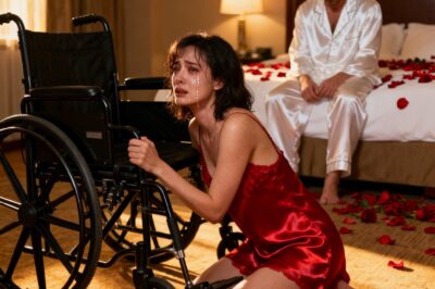 “My Stepmother Forced Me to Marry a Rich but Disabled Man — On Our Wedding Night, I Lifted Him Onto the Bed, We Fell… and I Discovered a Shocking Truth.”