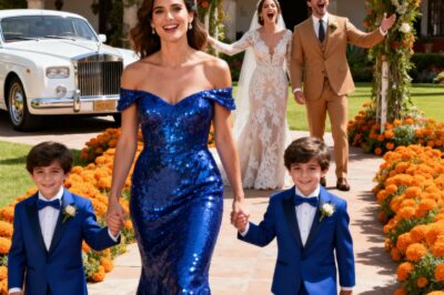 My ex-husband invited me to his wedding to humiliate me, but the ceremony came to a halt when I stepped out of a Rolls-Royce with our twins.