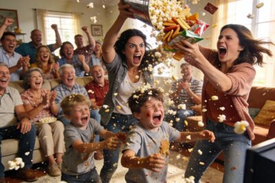 At the family gathering, everyone greeted us more than everyone else and made us sit in the center of the room. Then my sister stood behind me while my mother was recording us and said, “Watch this.”