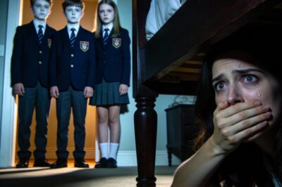 My neighbor kept telling me she saw my daughter at home during school hours—so I pretended to leave for work and hid under her bed. What I heard next made my blood run cold.