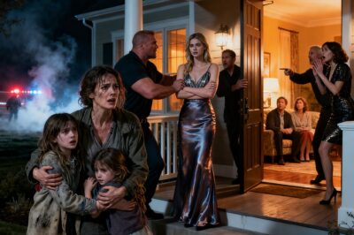 When my house burned down, I called my parents begging for help. My mother sighed and said, “You can stay at your sister’s place.” My sister, sitting right beside them, smirked and said, “As long as she pays the bills and rent, she’s welcome.” I explained it would only be for a few days. I had my kids with me, but my father cut in. “Your sister’s right. Be grateful she’s even letting you stay.” When I arrived at her house, she blocked the door and said, “$5,400 upfront or don’t step in.” I pleaded, “Just a few hours, please.” Instead, she started screaming, “Thieves are trying to break in,” and began kicking us out. I left quietly that night, but what I did after, with every single one of them, left my entire family in complete shock.