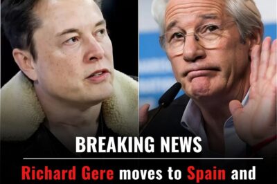 In a stunning twist that’s raising eyebrows worldwide, Richard Gere is reportedly leaving the U.S. behind for good, relocating to Spain amid growing concerns over the influence of Elon Musk. Insiders say this isn’t just a move—it’s a statement. What pushed Gere to make such a drastic decision, and what does it reveal about the bigger forces at play?