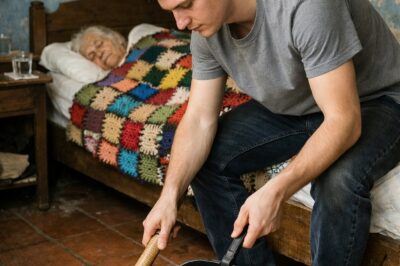 A poor student took a job cleaning the house of an elderly woman who lived alone in a small alley…