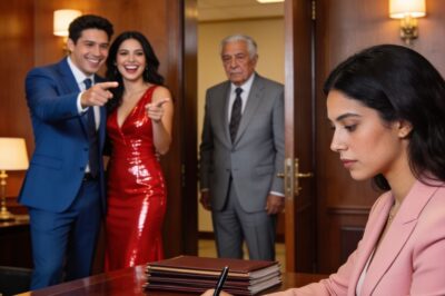 SHE SIGNED THE DIVORCE WITHOUT SAYING A WORD… BUT NO ONE IN THE ROOM KNEW THAT HER MULTIMILLIONAIRE FATHER WAS WATCHING EVERY SECOND OF THE HUMILIATION.