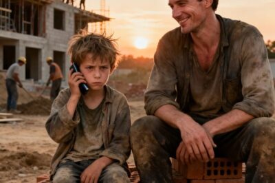 A poor construction worker in France lent his phone to a child he didn’t know, thinking he was simply doing a favor. Little did he know that this call would lead him to a heartbreaking truth about his own identity, after more than twenty years of separation…