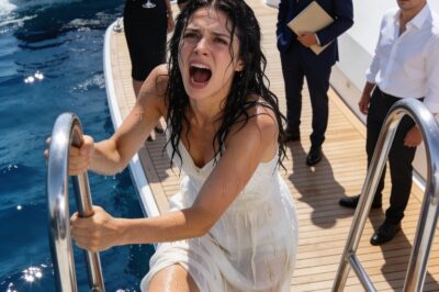 I never told my boyfriend’s arrogant parents that I was the one who owned the bank holding all their debt. To them, I was just “some barista with no future.” At their luxury yacht party, his mother sneered and shoved a drink into my hands, spilling it down my dress. “Staff should stay below deck,” she said coldly. His father laughed. “Careful—don’t ruin the furniture.”