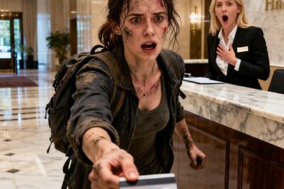 After my husband kicked me out, I used my father’s old credit card. The bank panicked; I was in sh0ck when