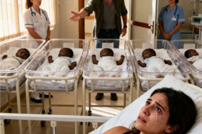 The five babies in the cribs were Black