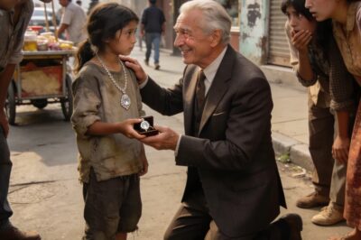 Billionaire Saw a Poor Girl Wearing His Lost Necklace — What He Did Next Shocked Everyone!