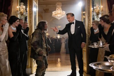 The billionaire invited a beggar for fun… but his words froze the entire room