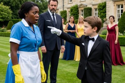 His father introduced him to five wealthy women so he could choose his new mom, but he pointed to the cleaning lady. What the boy said next made the richest man in town cry…