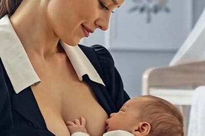 A widowed father saw his employee breastfeeding his son in the early morning… He approached and did this…