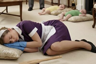 A millionaire came home late and found his housekeeper lying frozen on the floor with her newborn twins — he thought it was all over, but what he did next silently touched all who heard the story