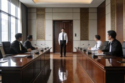👉THE DAY THE GATEMAN WALKED INTO THE BOARDROOM