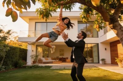 👉“She Climbed His Mango Tree to Steal Fruit… But Fell Into a Billionaire’s Arms and Changed Her Destiny Forever!”**