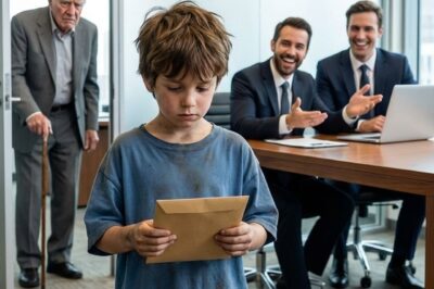 “I just came to return this,” said the street kid. The guard scoffed, but when the millionaire saw what was inside the envelope, his whole world crumbled.