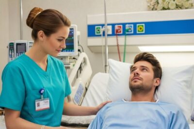 A young nurse was bathing a millionaire in a coma, but when he suddenly woke up, a miracle occurred…