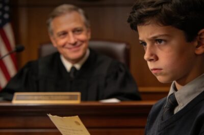 👉“The Judge Laughed at a 9-Year-Old Boy… Until He Exposed Everything in Court”