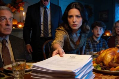 👉MY FATHER KICKED ME AND MY MOTHER OUT OF THANKSGIVING DINNER—UNTIL SHE PULLED OUT DOCUMENTS PROVING SHE OWNED THEIR ENTIRE NEIGHBORHOOD