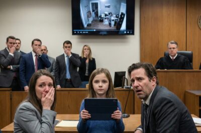 My husband filed for divorce, and my ten-year-old daughter asked the judge, “Your Honor, can I show you something Mommy doesn’t know?”