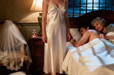 On the wedding night, I had to give up my bed to my mother-in-law because she was “drunk” — the next morning I found something stuck to the bed sheet that left me speechless.