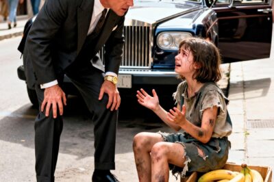 A 6 Year Old Girl Sells Bananas To Save Her Mother Who Is Seriously Ill And Dy.ing. A Billionaire Passes By And Does Something Unexpected.