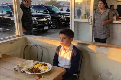 I just thought I was giving breakfast to a poor kid. Until the day four armored Suburbans pulled up in front of my café…