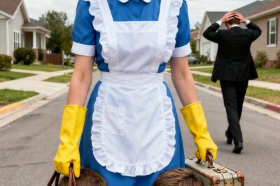 The millionaire fired her, calling her a “th!ef,” without knowing she was the only shield protecting his children